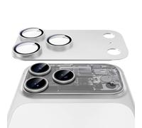 ESR Protector Lentes de Cámara para iPhone 18 Pro Max, Pack 1, Plata | Accessory Glass by Corning™, Aluminio Integral, Revestimiento Antirreflectante, Bordes Elevados, Diseño Original