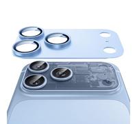 ESR Protector Lentes de Cámara para iPhone 18 Pro, Pack 1, Azul Claro | Accessory Glass by Corning™, Aluminio Integral, Revestimiento Antirreflectante, Bordes Elevados, Diseño Original