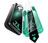 ESR Protector Pantalla para iPhone 16 Pro Max, Templado 9H+, Sin Burbujas Ni Polvo, Amorite Cristal Templado Protección Grado Militar, No Astilla, Duradero, Herramienta Instalación Fácil Mejorada