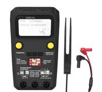 ESR02 Pro - Probador de transistor digital para componentes SMD, medidor LCR con LCD retroiluminado, detección automática de tiristor de diodo NPN PNP MOSFET, resolución de 0.01Ω, (ESR02PRO- clip