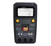 ESR02 Pro Probador de transistores digitales, para medidor de componentes smd para NPN PNP MOSFET condensador de diodo Inductancia Medición ESR con LCD (ESR02PRO-Negro)