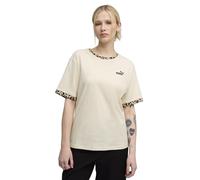 Camiseta Puma Essentials Graphic Animal R Beige Mujer S
