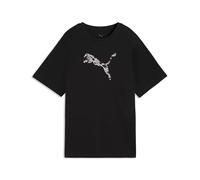 PUMA Camiseta funcional 'ESS' gris / negro S gris / negro