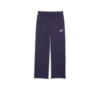 ESS - Pantalones Rectos con Logotipo número 1 (Talla S, Talla S, Color Ciruela Profunda)