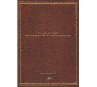 Essai de la guérison des poitrinaires, par un étudiant en médecine...