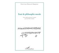 Essai de philosophie morale