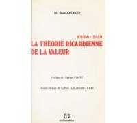 Essai Sur La Théorie Ricardienne De La Valeur (ebook)