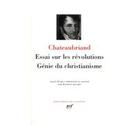 Essai sur les révolutions.: Génie du christianisme