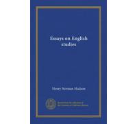 Essays on English studies