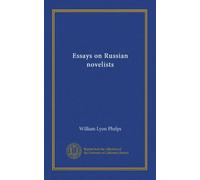 Essays on Russian novelists