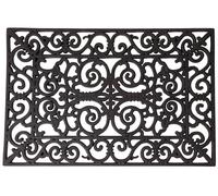 Esschert Design Alfombra De Entrada Rectangular De Goma Con Ornamentos