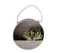 Esschert Design Altzink Wandpflanzer L para Colgar Casa de Campo Maceta