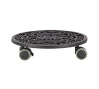 Esschert Design - Base con ruedas para maceta (29,1 x 29,1 x 4,8 cm)
