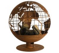 Esschert Design Brasero con Forma de Globo Terráqueo