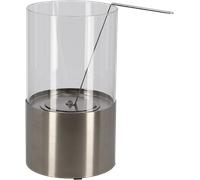 Esschert Design Brasero de Bioetanol Redondo de Acero Inoxidable - 1 pieza