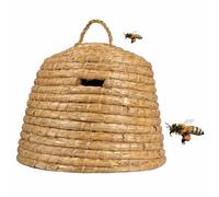 Esschert Design Colmena De Abejas Casa Apicultura Suministros Insectos Paja 40L