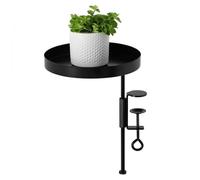 Esschert Design Estantería con borde de ventana negro