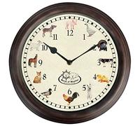 Esschert Design Fallen Fruits TF013 - Reloj de Sonido, diseño de Animales de Granja