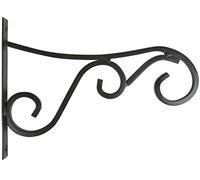 Esschert Design Gancho de Metal para Cesta Colgante, Color marrón