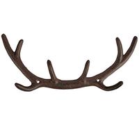 Esschert Design Ganchos rústicos de hierro fundido DB76