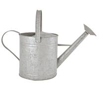 Esschert Design Gießkanne 6,5 L de Acero Carbono Galvanizado Gris Plata