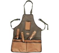 Esschert design GT06 58 x 48 x 1cm Short Textile Garden Apron - Green