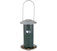 Esschert Design Pájaro Forrado Silo Máquina Soporte Estación de Comida, Metal