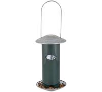 Esschert Design Pájaro Forrado Silo Máquina Soporte Estación de Comida, Metal