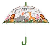 Esschert Design - Paraguas para niños, transparente, multicolor, Multicolor, Medium