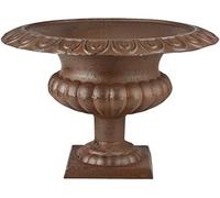 Esschert Design USA Maceta de Hierro Fundido, Color marrón