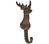 Esschert Fallen Fruits Ltd DB75 Stag Coat (Gancho Individual), marrón, 6,2 x 4,9 x 14,2 cm
