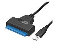 ESSEIEIE Cable SATA a USB 3,0/Tipo C a III, Adaptador de Controlador Duro for Disco HDD/SSD 2,5 ", convertidor(USB 2.0 22cm)