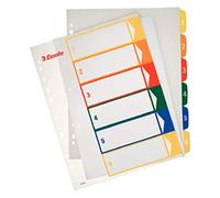 ESSELTE 100212 - Indice de proyectos imprimibles PP DIN A4 1-6