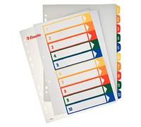 ESSELTE 100213 - Indice de proyectos imprimibles PP DIN A4 1-10