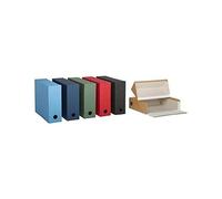Esselte 13462 Adine 80 - Caja para documentos (90 mm), color azul claro