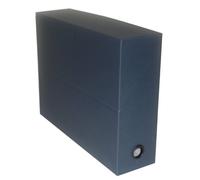 Esselte 13462 Adine 80 - Caja para documentos (90 mm), color azul marino