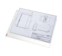 Esselte 23782 Carpeta Multipunch A5 Abierta Económica 50 Micrones Paquete De 100