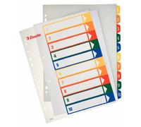 ESSELTE 100213 - Indice de proyectos imprimibles PP DIN A4 1-10