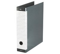 Esselte 390713060 Delso Line Registradores de Cartón Plastificado, 8 cm, Color Gris