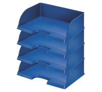 Esselte 52190035 - Bandejas de Escritorio (363 x 273 x 103 mm, Azul, plástico)