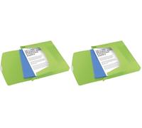 ESSELTE 624051 - Carpeta proyectos VIVIDA lomo 40 mm DIN A4 color verde (Paquete de 2)