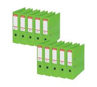 Esselte 624069 - Carpeta de cartón (Cartón, Verde, A4, 500 hojas, 72 mm, 290 mm)