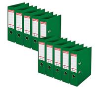 Esselte 811360 Verde - Carpeta de cartón (Verde, A4, 500 hojas, 7,5 cm, 72 x 290 x 318 mm)