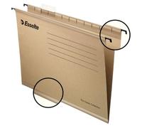 Esselte Juego de 50 Carpetas Colgantes A4 Reciclable, 34,5 x 24 cm