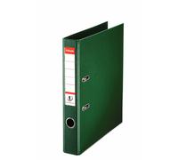 Esselte A4 Lever Arch File, Green, 52mm Spine, Plastic, 811460 350 Sheets Capaci