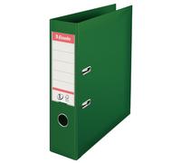 Esselte A4 Lever Arch File, Green, 72mm Spine, Plastic, 811360, 500 Sheets Capac