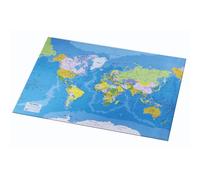 Esselte Vade de escritorio, Mapa del mundo, 40x53cm, Plástico, Europost, 32184