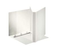 ESSELTE Archivador de pantalla de polipropileno personalizable (3 bolsillos) de anillas 4-20 - rot - f.to maxi - blanco - 394751000