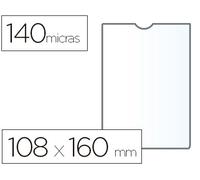Esselte Bolsa Portadocumentos Plastico 140 Micras Medidas 108x160mm (1 Unidad)