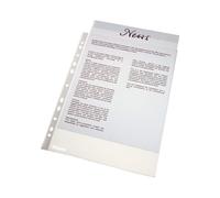 Esselte bolsa transparente A4 11 agujeros 38 micras (100 unidades)